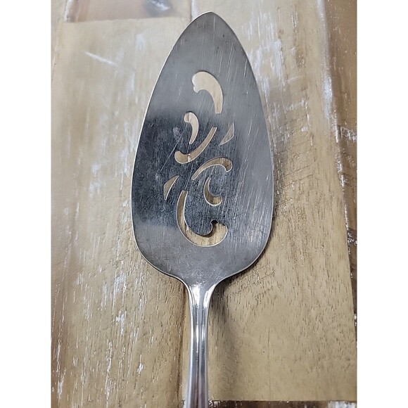 Lot Wm A Rogers Oneida Mansfield Amadeus Deluxe Stainless Serving Cake Pie Slice - Picture 7 of 11